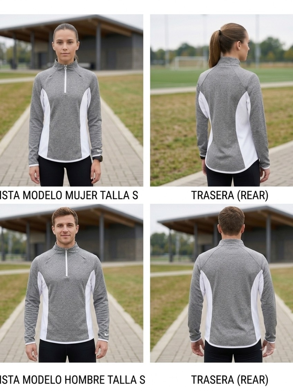 Nike Golf Tour Performance Dri-FIT Women’s S Colorblock 1/4 Zip Pullover